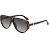 image:imageSOJOS Oversized Square Aviator Polarized Sunglasses Womens Men SJ2740  Retro trendy UV400 protection lenses driving outdoor activitiesTortoiseGrey Grading