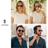 image:imageSOJOS Retro Oversized Aviator Polarized Sunglasses for Women Men Classic Large Metal Sun Glasses SJ1207AShiny GoldGreen