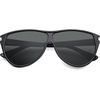 image:imageSOJOS Trendy Oversized Sunglasses for WomenRetro Big Large Shades Sun Glasses SJ2708Black Frame Grey Lens