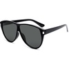 image:imageSOJOS Trendy Oversized Sunglasses for WomenRetro Big Large Shades Sun Glasses SJ2708Black Frame Grey Lens