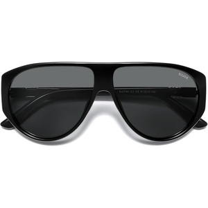 image:imageSOJOS Oversized Square Aviator Polarized Sunglasses Womens Men SJ2740  Retro trendy UV400 protection lenses driving outdoor activitiesBlackGrey