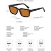 image:imageSOJOS Blue Light Blocking Glasses for Women amp Men Reduce Eye Strain SJ5511  Hipster Eyeglasses AntiFatigue Computer Monitor Gaming GlassesYellow