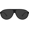 image:imageSOJOS Oversized Aviator Polarized Round Sunglasses Womens Men SJ2726  Retro trendy UV400 protection lenses driving outdoor activitiesBlackGrey