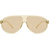 image:imageSOJOS Oversized Aviator Polarized Round Sunglasses Womens Men SJ2726  Retro trendy UV400 protection lenses driving outdoor activitiesChampagneLight Brown