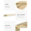 image:imageSOJOS Oversized Aviator Polarized Round Sunglasses Womens Men SJ2726  Retro trendy UV400 protection lenses driving outdoor activitiesChampagneLight Brown