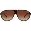 image:imageSOJOS Oversized Aviator Polarized Round Sunglasses Womens Men SJ2726  Retro trendy UV400 protection lenses driving outdoor activitiesTortoiseBrown Grading
