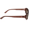 image:imageSOJOS Trendy Oval Sunglasses for Women Men Ladies Shades SJ2700  Wrap Around Y2K Designer UV400 Sun GlassesPink BrownBrown