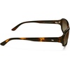 image:imageSOJOS Trendy Oval Sunglasses for Women Men Ladies Shades SJ2700  Wrap Around Y2K Designer UV400 Sun GlassesYellow TortoiseGrading Brown