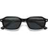 image:imageSOJOS Trendy Rectangle TR90 Polarized Sunglasses for Women Men SJ2711  Unisex design lightweight flexible frame UV400 protection scratch resistant lenses driving fishing golf outdoor activitiesBlackGrey