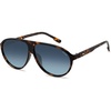 image:imageSOJOS Oversized Aviator Polarized Round Sunglasses Womens Men SJ2726  Retro trendy UV400 protection lenses driving outdoor activitiesLeopardBlue Grading
