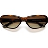 image:imageSOJOS Trendy Oval Sunglasses for Women Men Ladies Shades SJ2700  Wrap Around Y2K Designer UV400 Sun GlassesYellow TortoiseGrading Brown