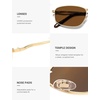image:imageSOJOS 2026 Square Metal Sunglasses for Women UV400 Shades SJ1293  Protection Driving Fishing EyewearGoldBrown