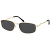image:imageSOJOS 2026 Square Metal Sunglasses for Women UV400 Shades SJ1293  Protection Driving Fishing EyewearGoldGrey