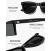 image:imageSOJOS Classic Square TR90 Polarized Sunglasses for Women Men SJ2713  Unisex running driving fishing golf outdoor activities lightweight frame UV400 protection multiple fashion colorsBlackGrey