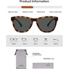 image:imageSOJOS Classic Square TR90 Polarized Sunglasses for Women Men SJ2713  Unisex running driving fishing golf outdoor activities lightweight frame UV400 protection multiple fashion colorsBrownGrey