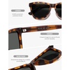 image:imageSOJOS Classic Square TR90 Polarized Sunglasses for Women Men SJ2713  Unisex running driving fishing golf outdoor activities lightweight frame UV400 protection multiple fashion colorsBrownGrey