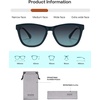 image:imageSOJOS Classic Square TR90 Polarized Sunglasses for Women Men SJ2713  Unisex running driving fishing golf outdoor activities lightweight frame UV400 protection multiple fashion colorsBlueBlue