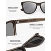 image:imageSOJOS Classic Square TR90 Polarized Sunglasses for Women Men SJ2713  Unisex running driving fishing golf outdoor activities lightweight frame UV400 protection multiple fashion colorsGreySilver