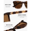 image:imageSOJOS Classic Square TR90 Polarized Sunglasses for Women Men SJ2713  Unisex running driving fishing golf outdoor activities lightweight frame UV400 protection multiple fashion colorsBrownBrown