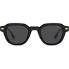 image:imageSOJOS Retro Polarized Square Sunglasses for Women Men  Vintage StyleTR90 Frame for Fishing Driving amp Daily Wear UV400 Protection SJ2707Shiny Black  Grey Lens
