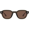 image:imageSOJOS Retro Polarized Square Sunglasses for Women Men  Vintage StyleTR90 Frame for Fishing Driving amp Daily Wear UV400 Protection SJ2707Transparent Olive  Brown