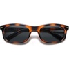 image:imageSOJOS Retro Rectangle TR90 Polarized Sunglasses for Men Women SJ2721  Unisex design driving fishing golf outdoor activities lightweight flexible frame UV400 protection scratch resistant lensesBrownGrey