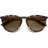 image:imageSOJOS Round Polarized Sunglasses for Women TR90 Lightweight Frame SJ2716  Unisex running driving fishing golf outdoor activities UV400 protection multiple fashion colorsTortoiseGradient Brown