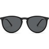image:imageSOJOS Round Polarized Sunglasses for Women TR90 Lightweight Frame SJ2716  Unisex running driving fishing golf outdoor activities UV400 protection multiple fashion colorsBlackGrey