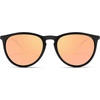 image:imageSOJOS Round Polarized Sunglasses for Women TR90 Lightweight Frame SJ2716  Unisex running driving fishing golf outdoor activities UV400 protection multiple fashion colorsBlackPink