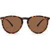 image:imageSOJOS Round Polarized Sunglasses for Women TR90 Lightweight Frame SJ2716  Unisex running driving fishing golf outdoor activities UV400 protection multiple fashion colorsTortoiseBrown