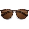 image:imageSOJOS Round Polarized Sunglasses for Women TR90 Lightweight Frame SJ2716  Unisex running driving fishing golf outdoor activities UV400 protection multiple fashion colorsBrownBrown
