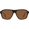 image:imageSOJOS Tangle Free Retro Polarized Aviator Sunglasses for Women MenXLarge  Ultra Light amp Flexible TR90 FramesHandmade Acetate TemplesUV400 protection TAC LensesIdeal for Driving and All SportsBlackbrown