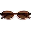 image:imageSOJOS Trendy Oval TR90 Polarized Sunglasses Womens Men SJ2720  Unisex design UV400 protection lenses driving outdoor retro activitiesTortoiseBrown Grading