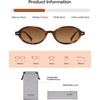 image:imageSOJOS Trendy Oval TR90 Polarized Sunglasses Womens Men SJ2720  Unisex design UV400 protection lenses driving outdoor retro activitiesTortoiseBrown Grading