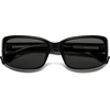 image:imageSOJOS Vintage Square Sunglasses for Women Men Retro Wrap Around Sunnies for Driving UV Protections SJ2764BlackGrey
