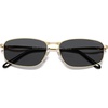 image:imageSOJOS 2026 Square Metal Sunglasses for Women UV400 Shades SJ1293  Protection Driving Fishing EyewearGoldGrey