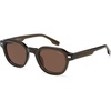 image:imageSOJOS Retro Polarized Square Sunglasses for Women Men  Vintage StyleTR90 Frame for Fishing Driving amp Daily Wear UV400 Protection SJ2707Transparent Olive  Brown