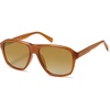 image:imageSOJOS Tangle Free Retro Polarized Aviator Sunglasses for Women MenXLarge  Ultra Light amp Flexible TR90 FramesHandmade Acetate TemplesUV400 protection TAC LensesIdeal for Driving and All SportsBrownbrown
