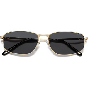image:imageSOJOS 2026 Square Metal Sunglasses for Women UV400 Shades SJ1293  Protection Driving Fishing EyewearGoldGrey