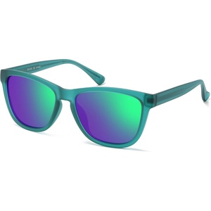 image:imageSOJOS Classic Square TR90 Polarized Sunglasses for Women Men SJ2713  Unisex running driving fishing golf outdoor activities lightweight frame UV400 protection multiple fashion colorsGreenPurple Green