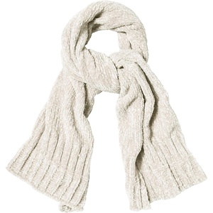 image:imageSOJOS Lightweight Ultra Soft Chenille Ribbed Thick Scarf Knit Shawl for Women for Fall Winter Shawl Wrap SC326C3 Beige