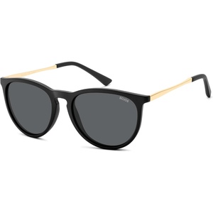 image:imageSOJOS Round Polarized Sunglasses for Women TR90 Lightweight Frame SJ2716  Unisex running driving fishing golf outdoor activities UV400 protection multiple fashion colorsBlackGrey
