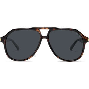 image:imageSOJOS Tangle Free Trendy Polarized Aviator Sunglasses for Women MenXLarge  Sturdy Light Weight PC Frames and TemplesSleek Copper ElementsUV400 protection TAC LensesIdeal for Driving and All SportsDemigrey