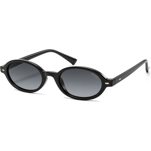 image:imageSOJOS Trendy Oval TR90 Polarized Sunglasses Womens Men SJ2720  Unisex design UV400 protection lenses driving outdoor retro activitiesBlackGrey