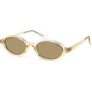 image:imageSOJOS Trendy Oval TR90 Polarized Sunglasses Womens Men SJ2720  Unisex design UV400 protection lenses driving outdoor retro activitiesChampagneLight Brown