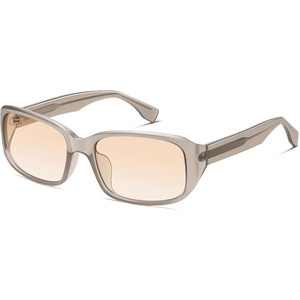 image:imageSOJOS Vintage Square Sunglasses for Women Men Retro Wrap Around Sunnies for Driving UV Protections SJ2764Light BrownPink Grading