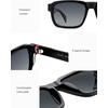 image:imageSOJOS Acetate Rectangle Polarized Sunglasses KAI  Lightweight Frame UV400 Protection Durable Ideal for Men and Women Perfect for Driving and TravelBlackGrey