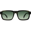 image:imageSOJOS Acetate Rectangle Polarized Sunglasses KAI  Lightweight Frame UV400 Protection Durable Ideal for Men and Women Perfect for Driving and TravelGreentortoiseGreen