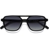 image:imageSOJOS Kids Aviator Polarized Sunglasses for Girls Boys Age 410 SK5618  Unisex design UV400 protection lenses driving outdoor activitiesBlackGrey Grading