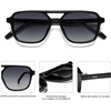 image:imageSOJOS Kids Aviator Polarized Sunglasses for Girls Boys Age 410 SK5618  Unisex design UV400 protection lenses driving outdoor activitiesBlackGrey Grading